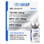 Coremend(TB500,KPV,BPC157) 25mg+10mg+10mg (Blend) Share to:whatsapp sharing button telegram sharing button facebook sharing button line sharing button twitter sharing button linkedin sharing button pinterest sharing button sharethis sharing button Coremend(TB4,KPV,BPC157) 25mg+10mg+10mg (Blend)
